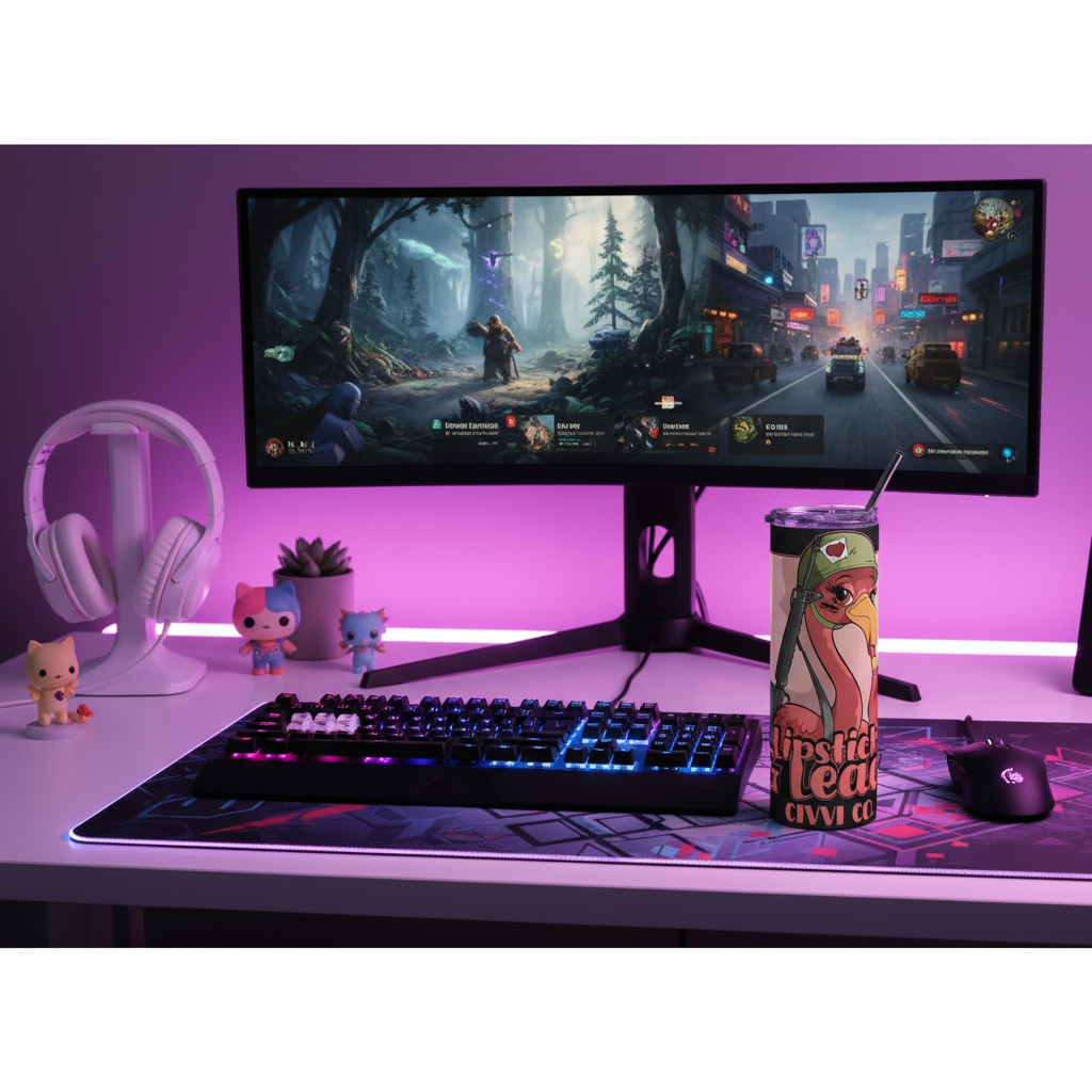 💄 Lipstick & Lead Tumbler | CIVVI CO.